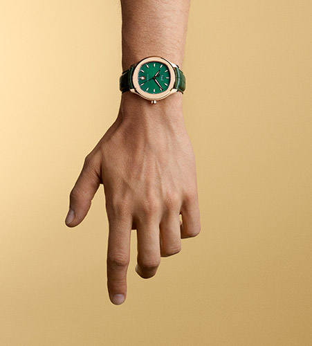 ข่าว, นาฬิกา, Piaget Polo, เพียเจต์, สีเขียว, ซูมซอกแซก