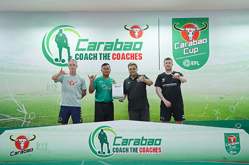 "คาราบาว" เปิดโครงการ Carabao Coach The Coaches ปี 3, ผู้เข้าอบรม, ผู้ฝึกสอน, ฟุตบอลไทย, อบรม, นักเตะ, ซูมซอกแซก
